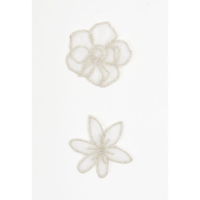 Atelier Veritas-Set 2 patches bloemen 4cm