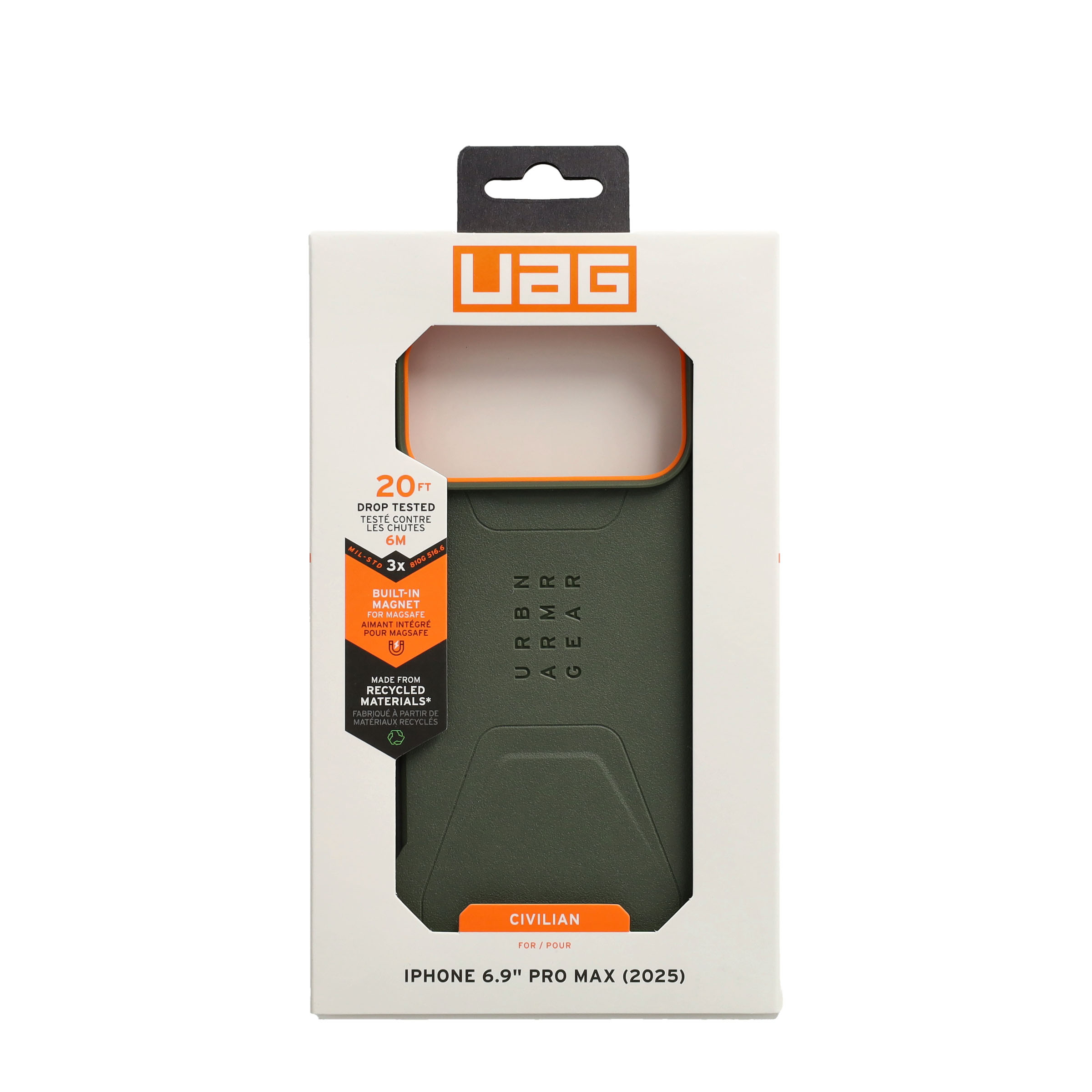 iPhone 17 Pro Max MagSafe Schutzhülle Civilian Case (114546117297) - Olive