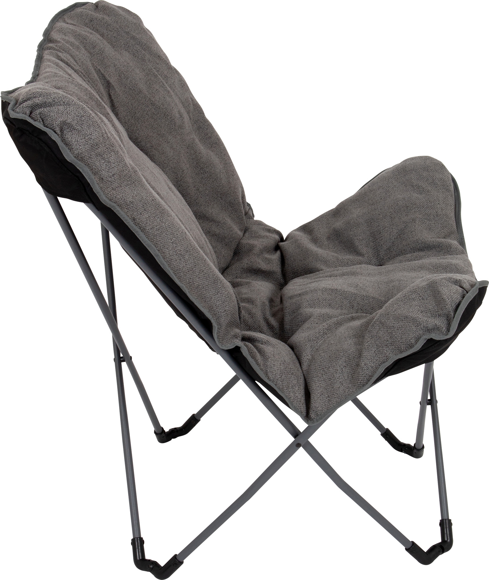 Bo-Camp Urban Outdoor Grainger L Schmetterlingsstuhl Grau