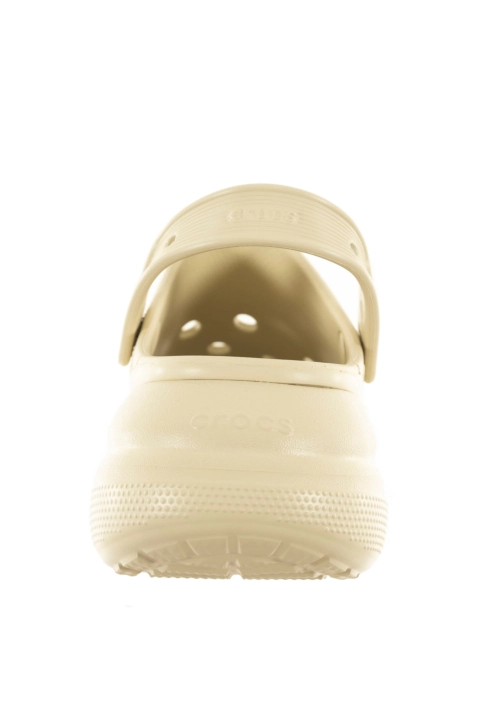 Sandales - nu-pieds crocs crush clog 2y2 bone