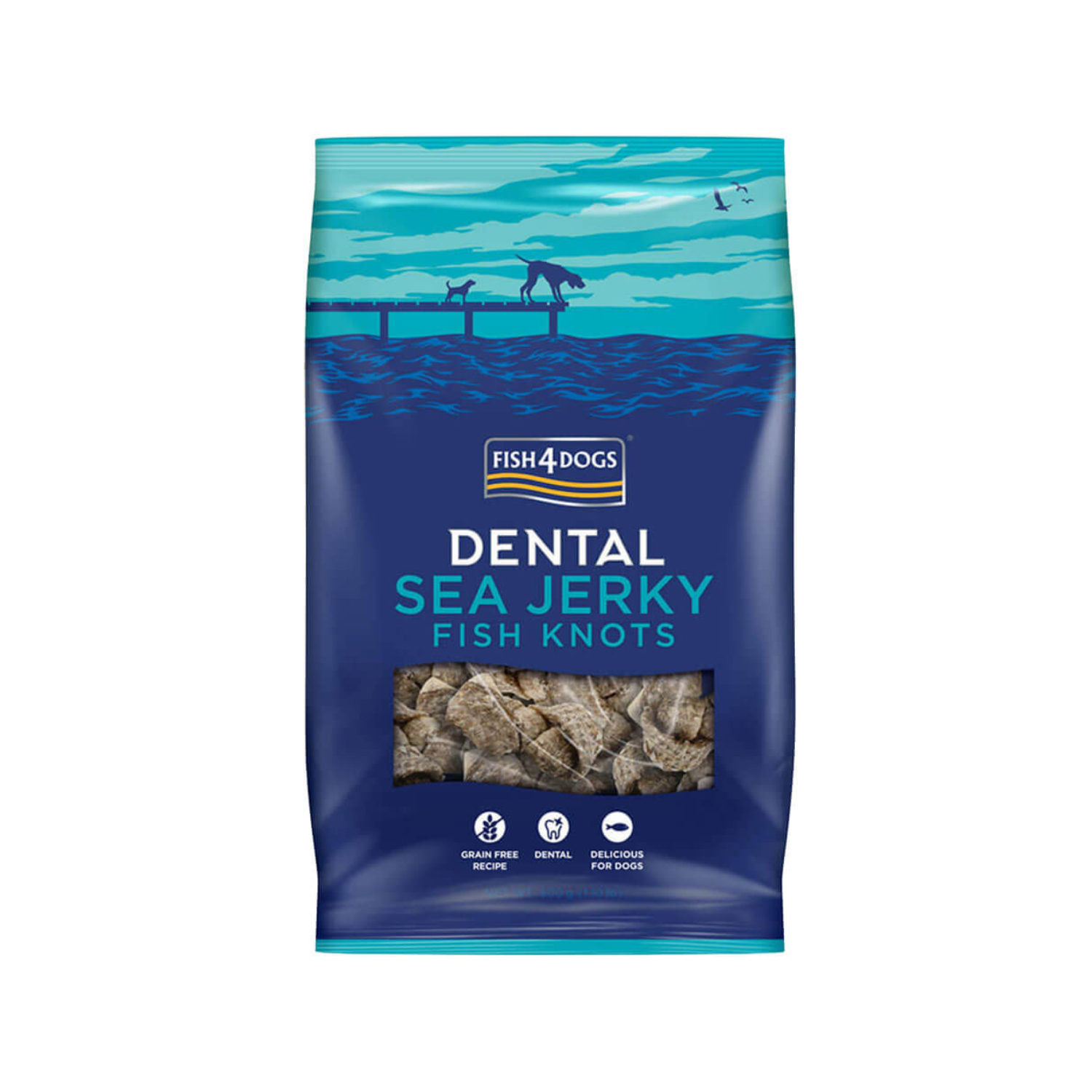 Fish4Dogs Dental - Sea Jerky Fish Knots