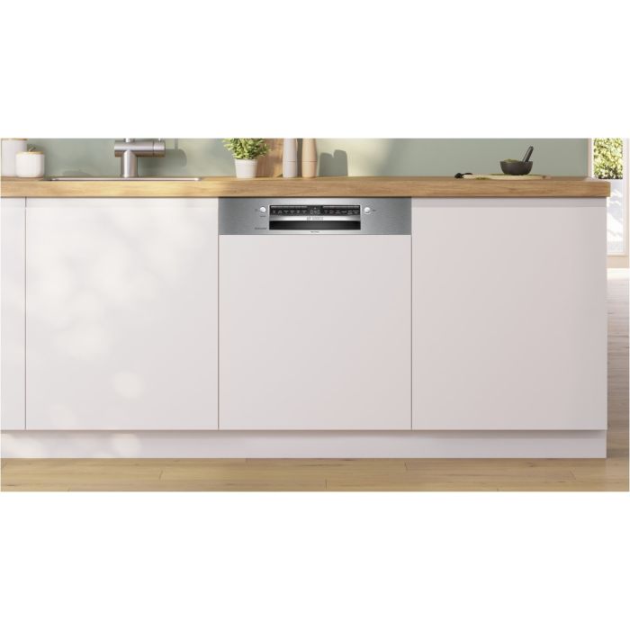 Bosch Einbau-Geschirrspüler Serie 4 SMI4EBS01D Edelstahl