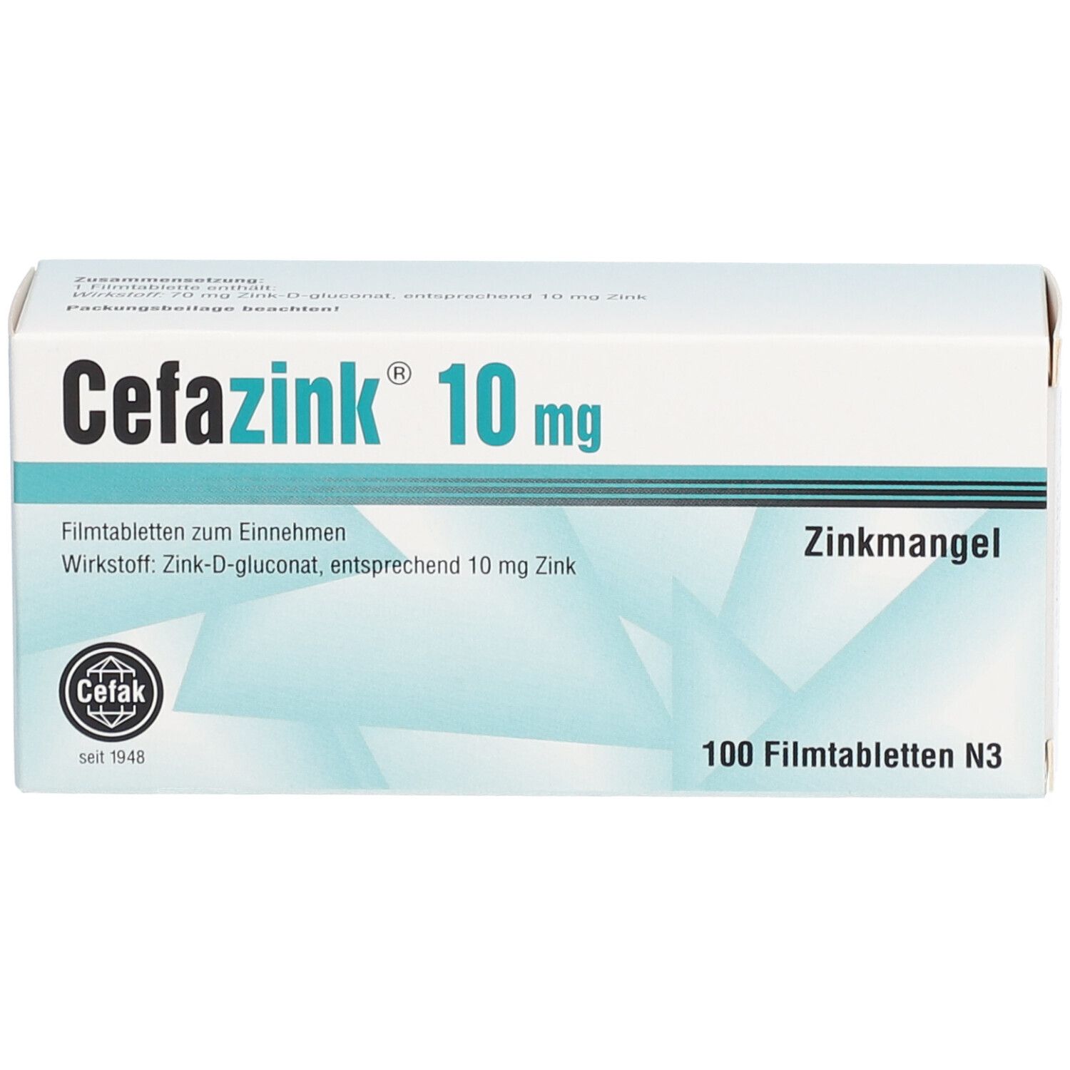 Cefazink® 10 mg