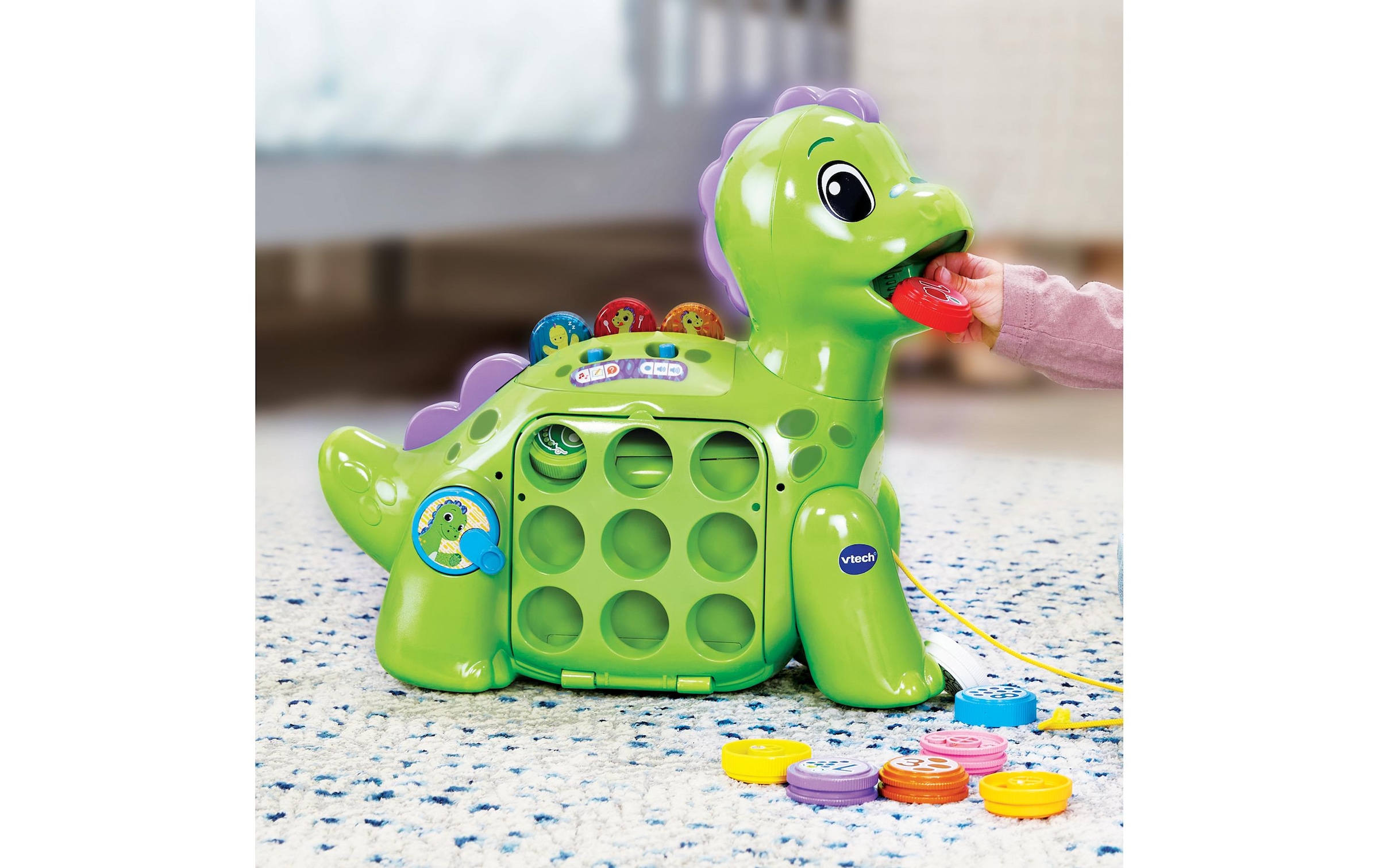 Vtech® Lernspielzeug »Mon dino apprenti glouton -FR-«