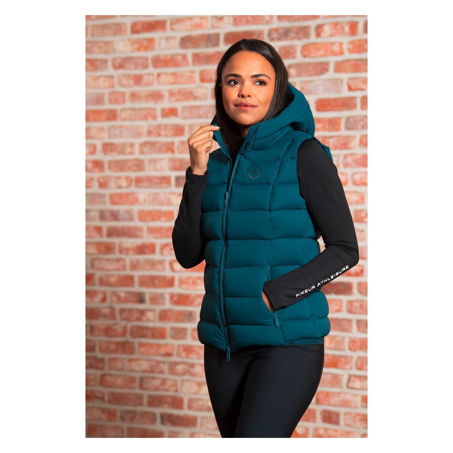 PIKEUR Athleisure Steppweste - deep ocean