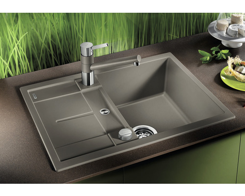 Blanco METRA 45 S Compact spoelbak 680 x 500 mm zwart 525913