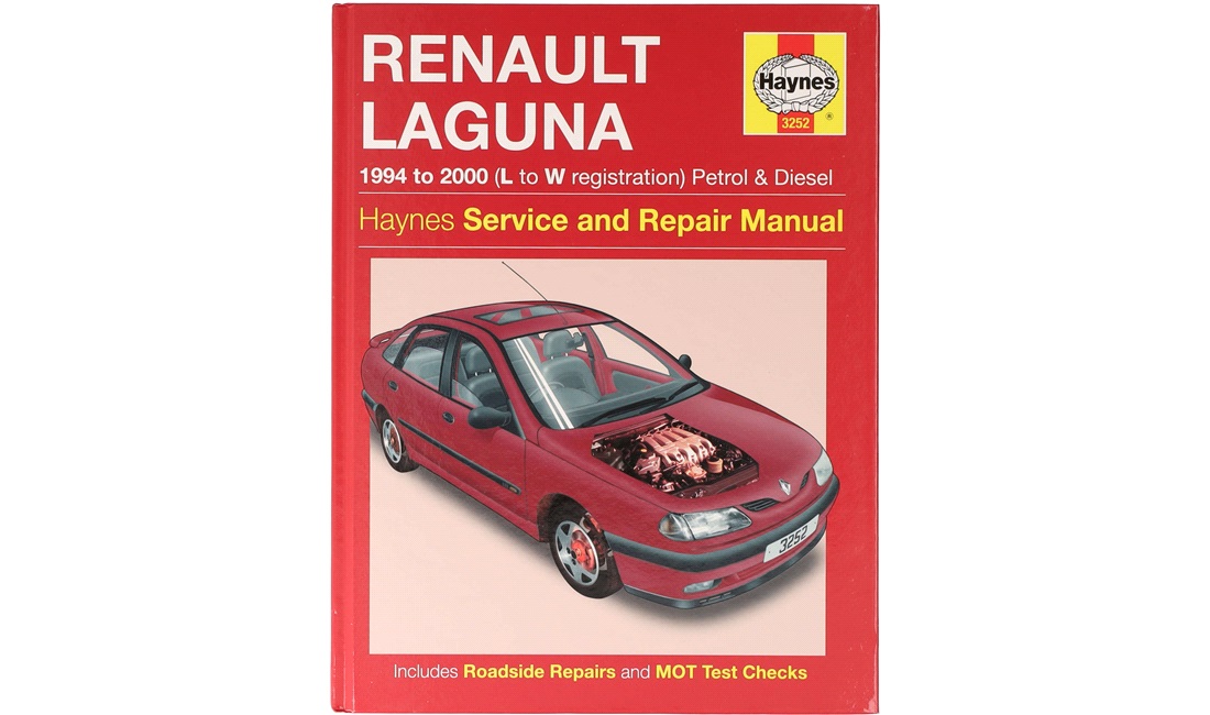 Reparationshåndbog Laguna I 1,6-2,0 3/93-2/01