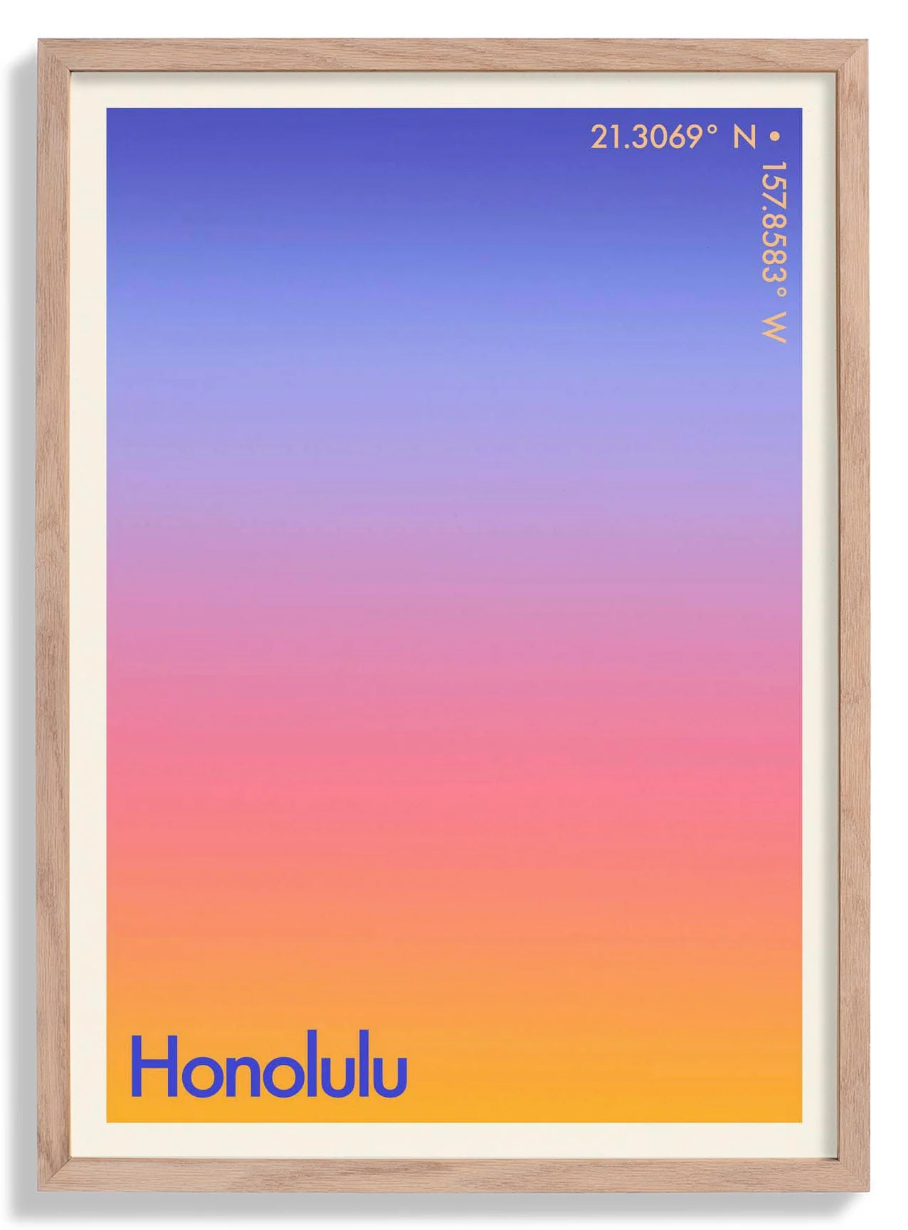 Honolulu Sonnenuntergang Stadt
