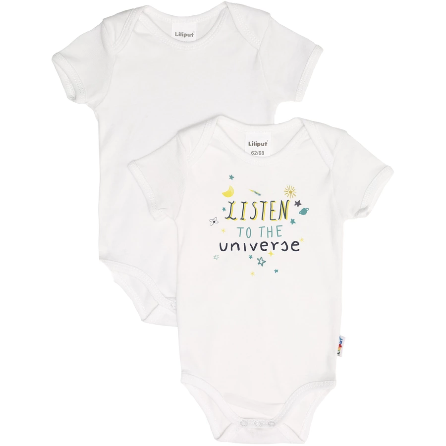 Liliput Baby-Bodies 2er-Pack weiß