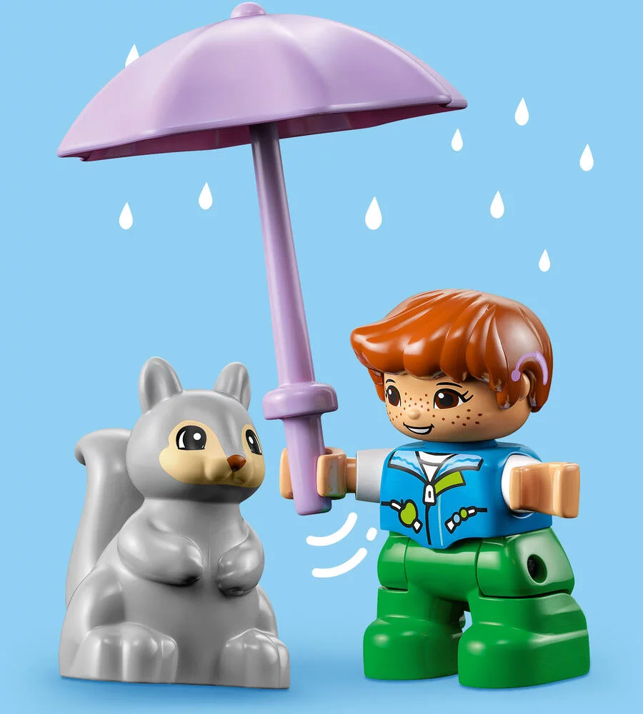 LEGO®DUPLO®MA VILLE 10993 - LA CABANE DANS L’ARBRE 3-EN-1