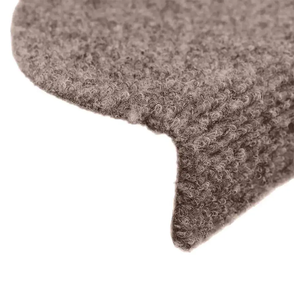 vidaXL - Trapmat - Bruin - Polypropyleen - 65 x 21 x 4 cm - 10 stuks