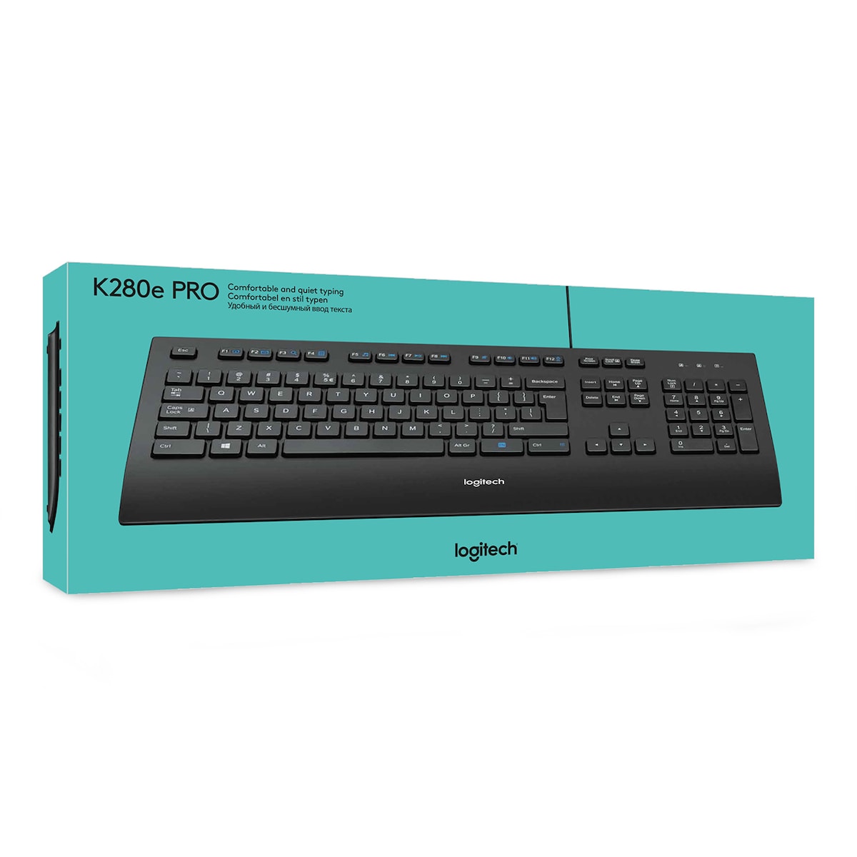 Logitech K280e kablet tastatur (sort)