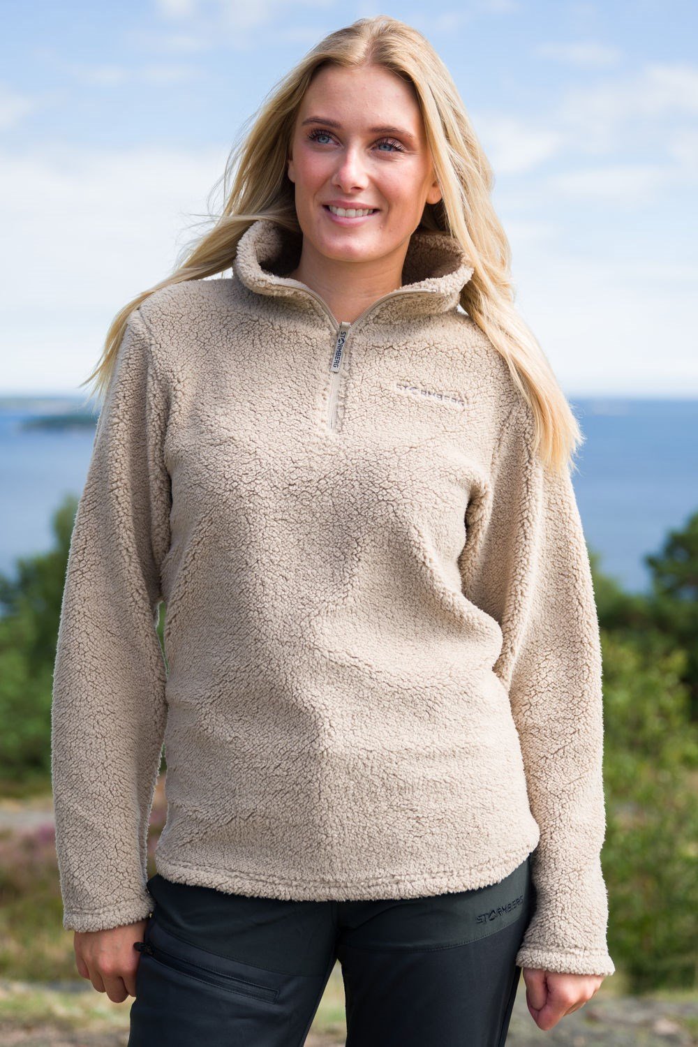 Stormberg Hamar sherpa Half Zip genser