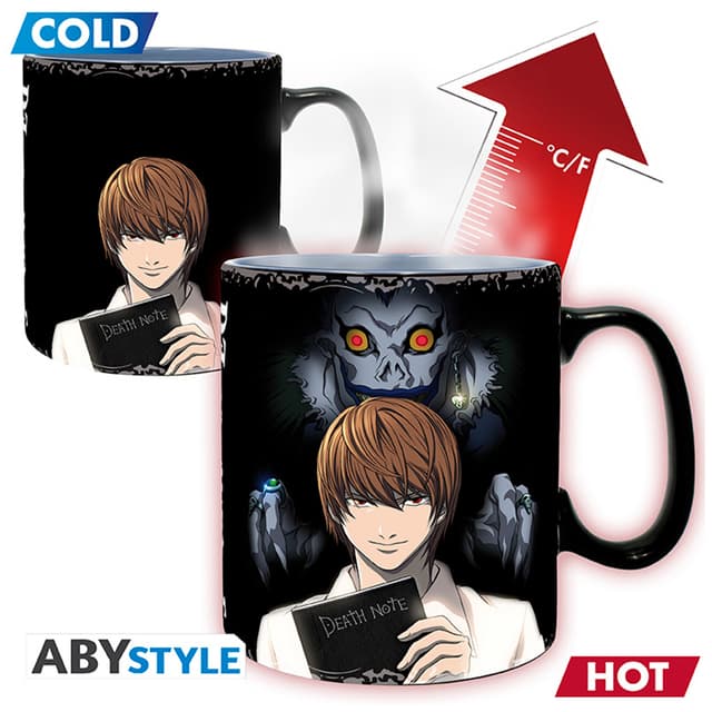 ABYStyle Death Note varmeskiftende kop (Kira og L)