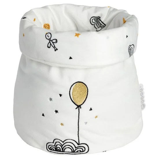 Etoiles Filantes Panier de Toilette   Blanc        de               Little Band
