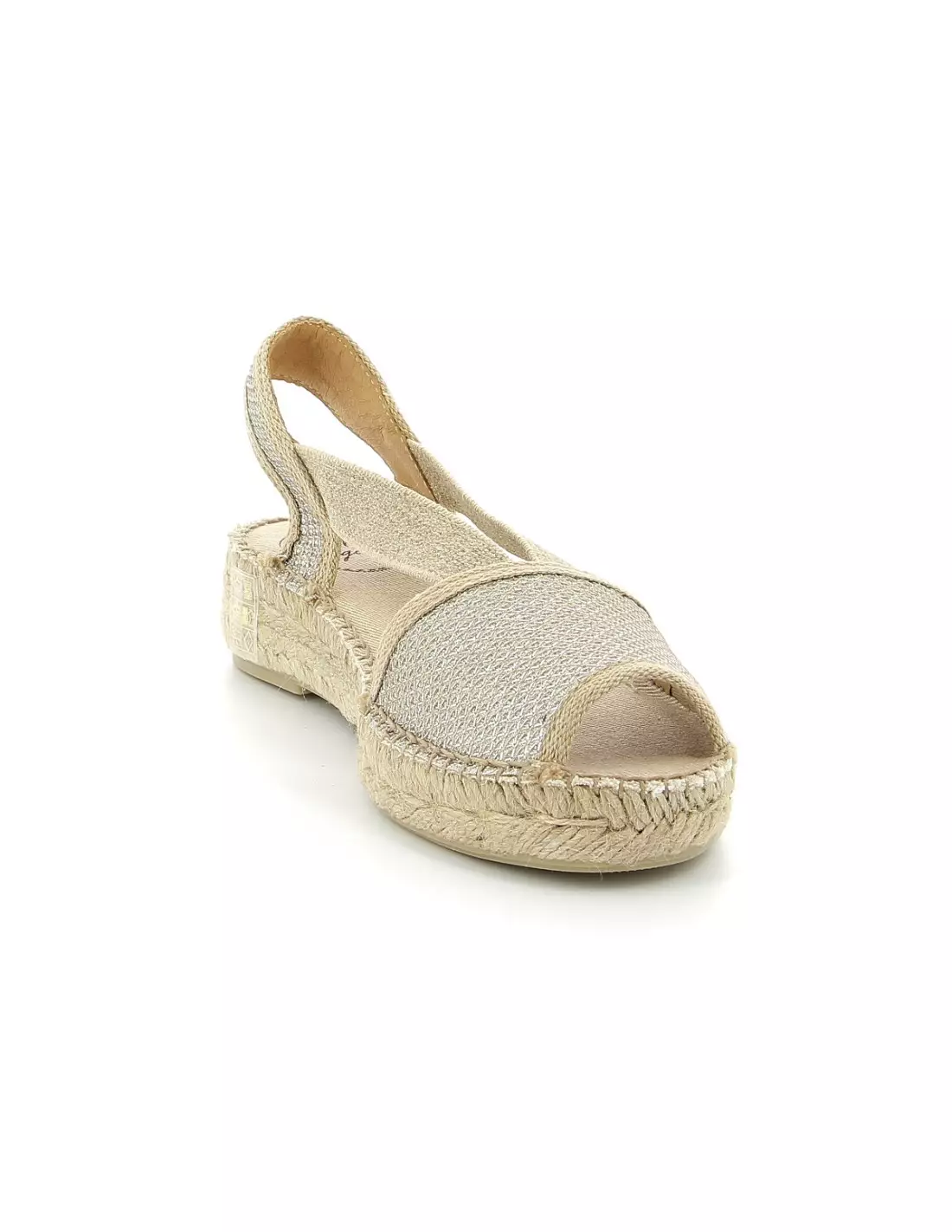TONI PONS ESTEL - Espadrilles Platine