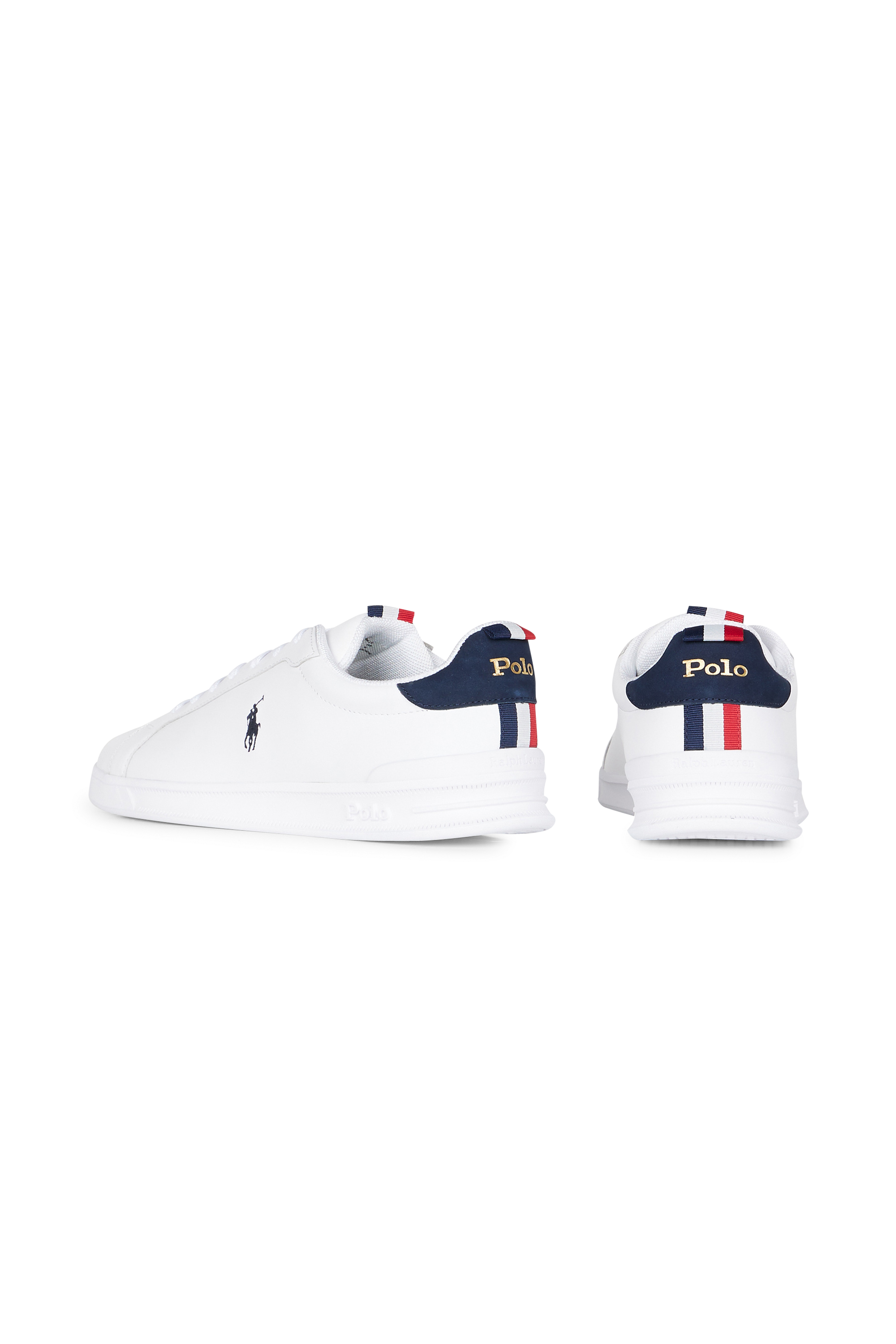 POLO RALPH LAUREN Baskets Heritage Court II Blanc