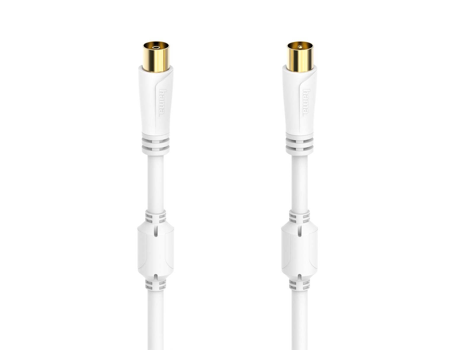 CABO ANTENA HAMA M-F BRANCO 1.5 M
