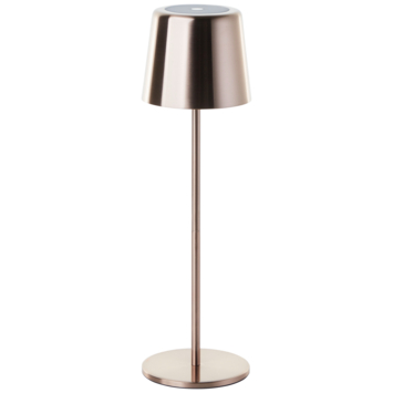 Brilliant USB oplaadbare buitenlamp Xaana 2W koper