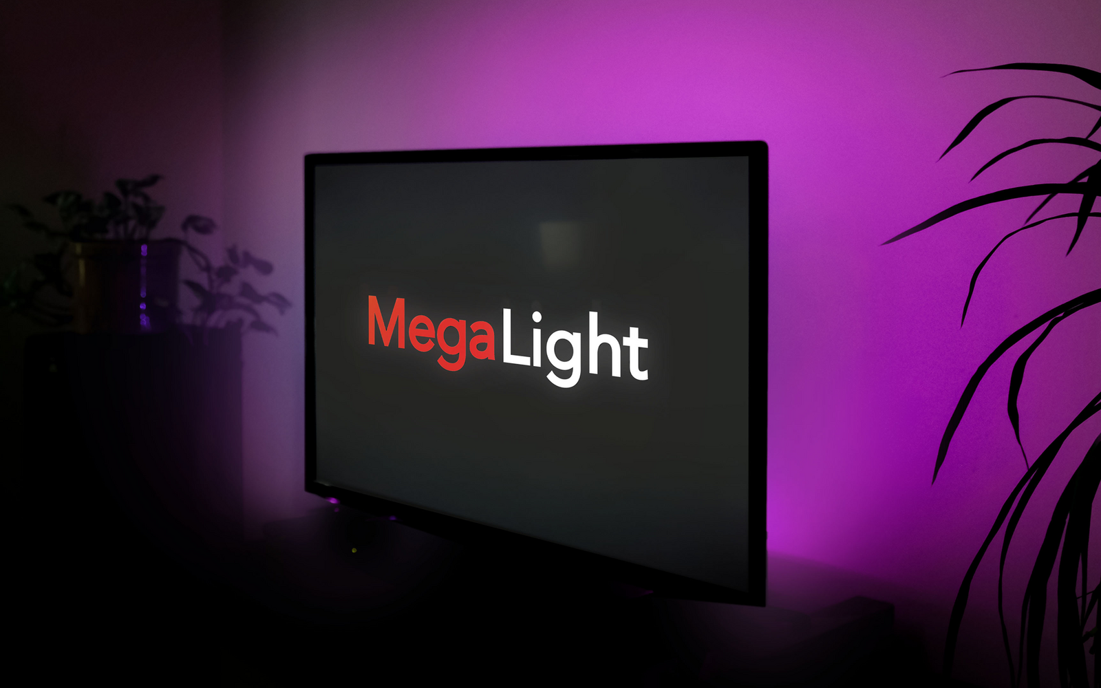 Megalight Strip DIM dimmbare LED Lichtleiste mit verschiedenen Farbmodi 2 Meter
