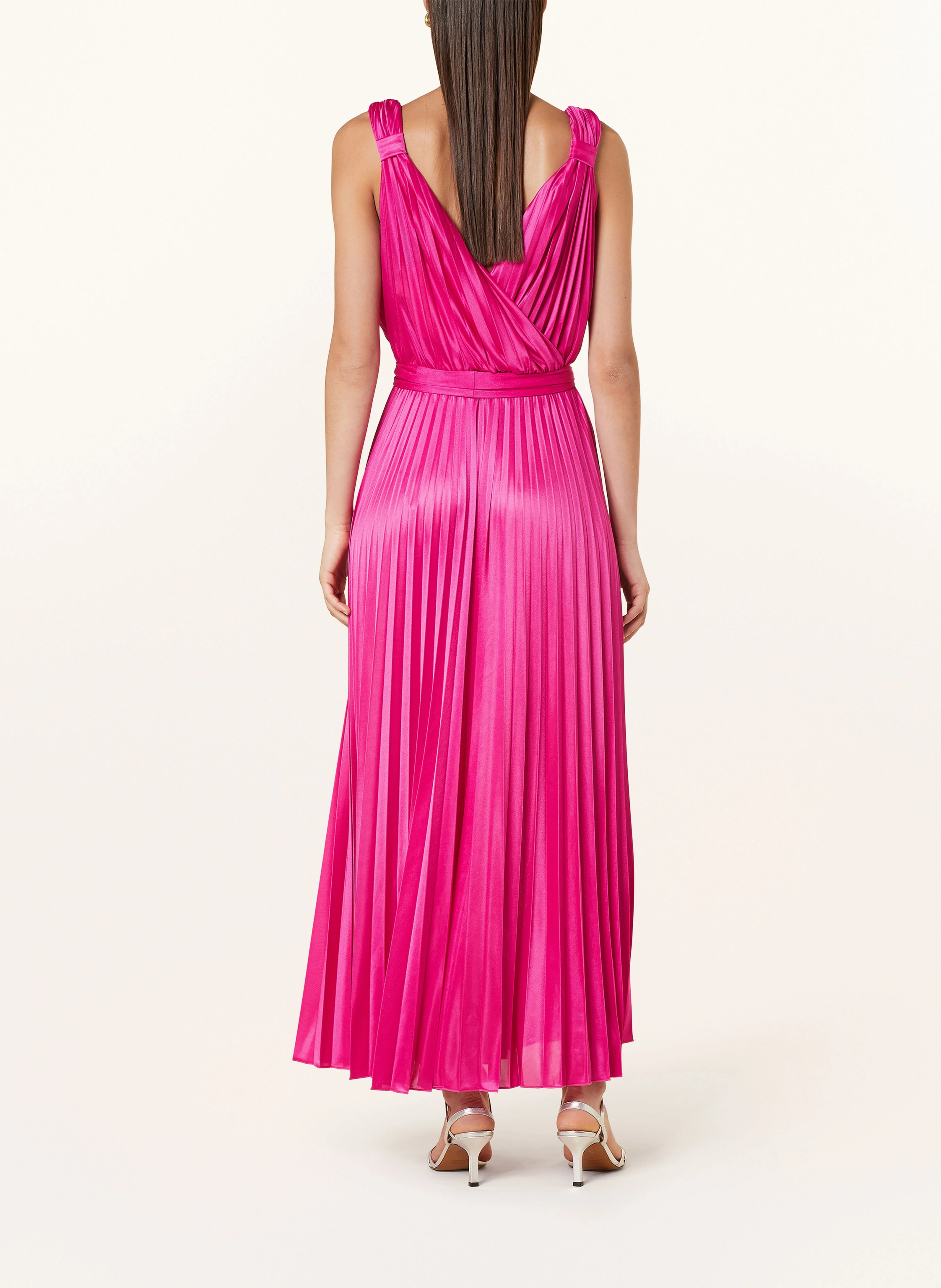 MAX & Co. Plisseekleid RAFFA aus Satin