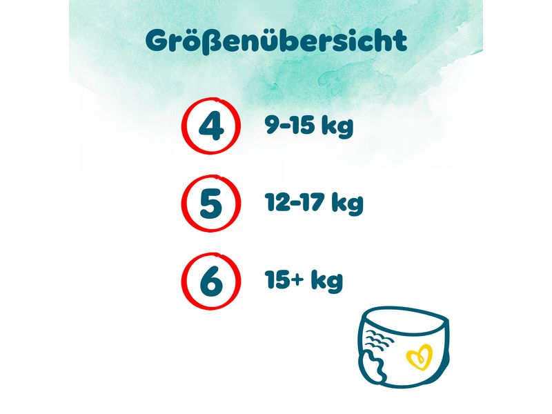 Pampers Windeln Harmonie Pants Junior Grösse 6 Monatsbox 15  kg, 132 Stück