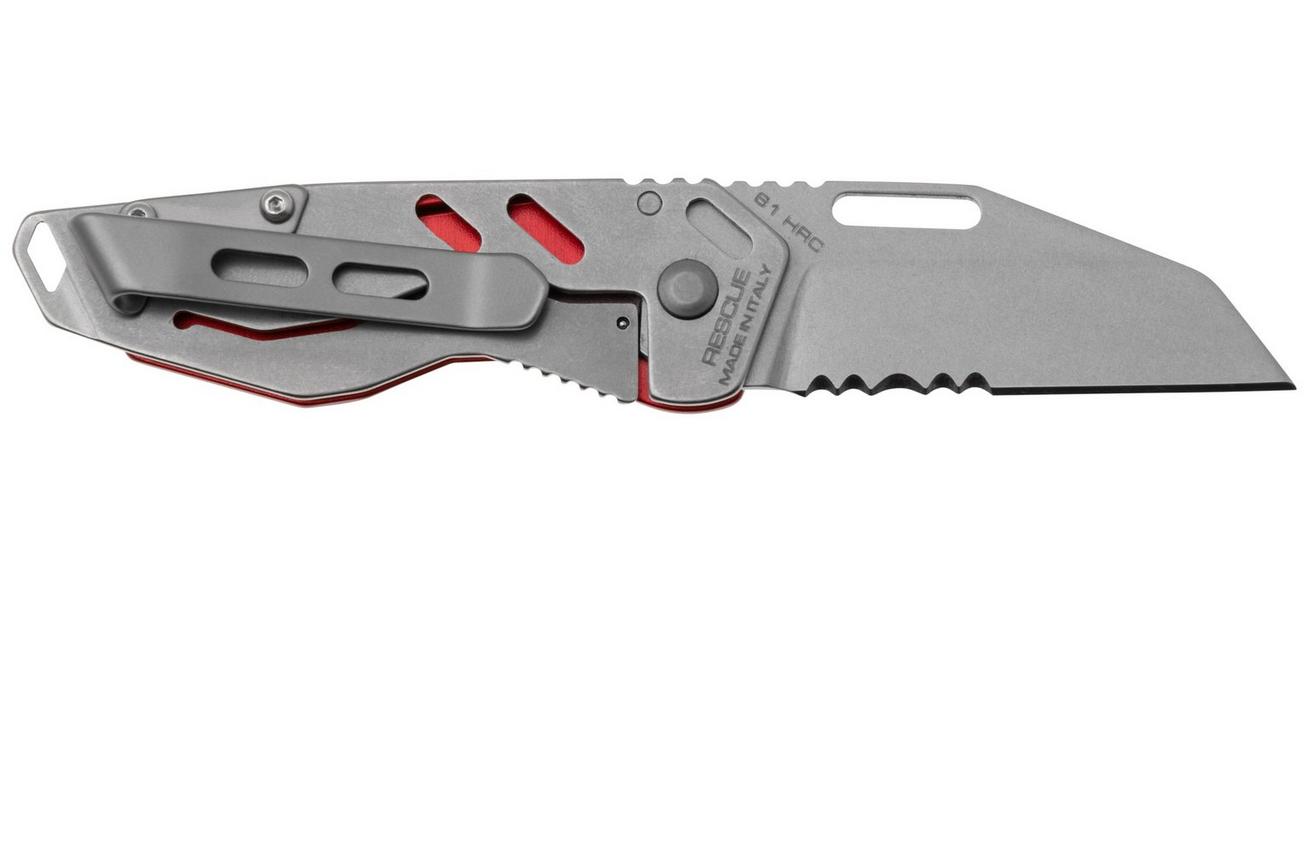Extrema Ratio Ant Rescue, Red Stonewashed M390, 04.1000.0468/M3/SW/R-C zakmes