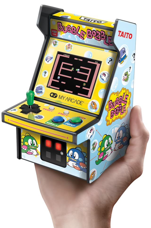My Arcade Micro Player Pro 6.75” Bubble Bobble retro spillekonsol