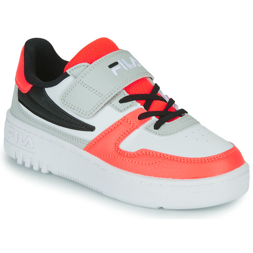 Fila - FXVENTUNO velcro kids - Blanc / Gris / Rouge / Noir