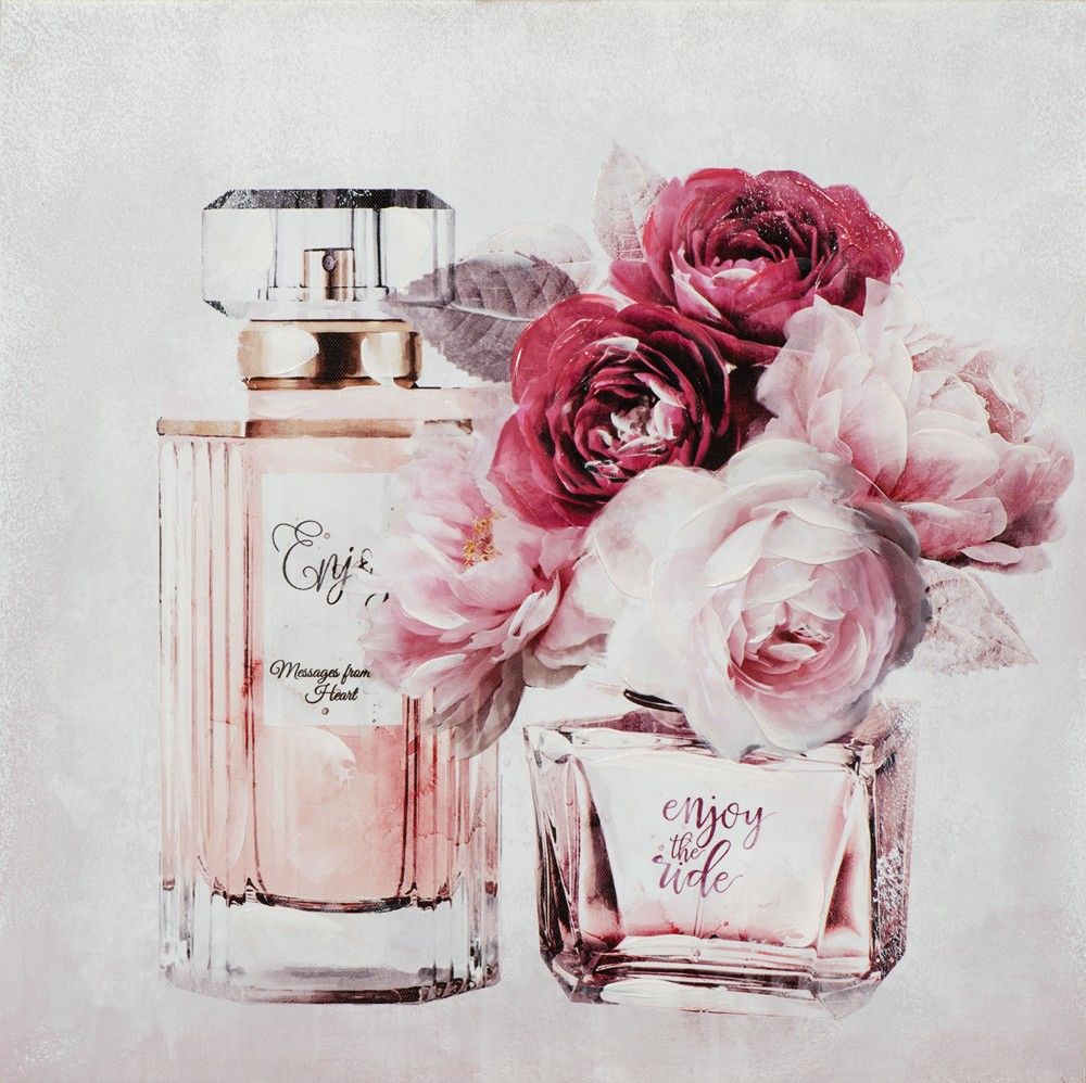 Gemälde BLUMIGES PARFUEM