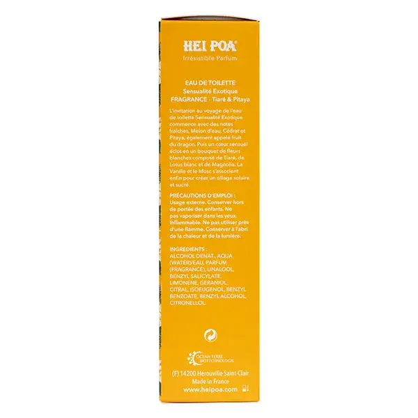 Hei Poa Sensualidade Exótica Eau de Toilette 100ml