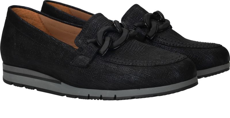 Gabor Loafers Blauw Dames