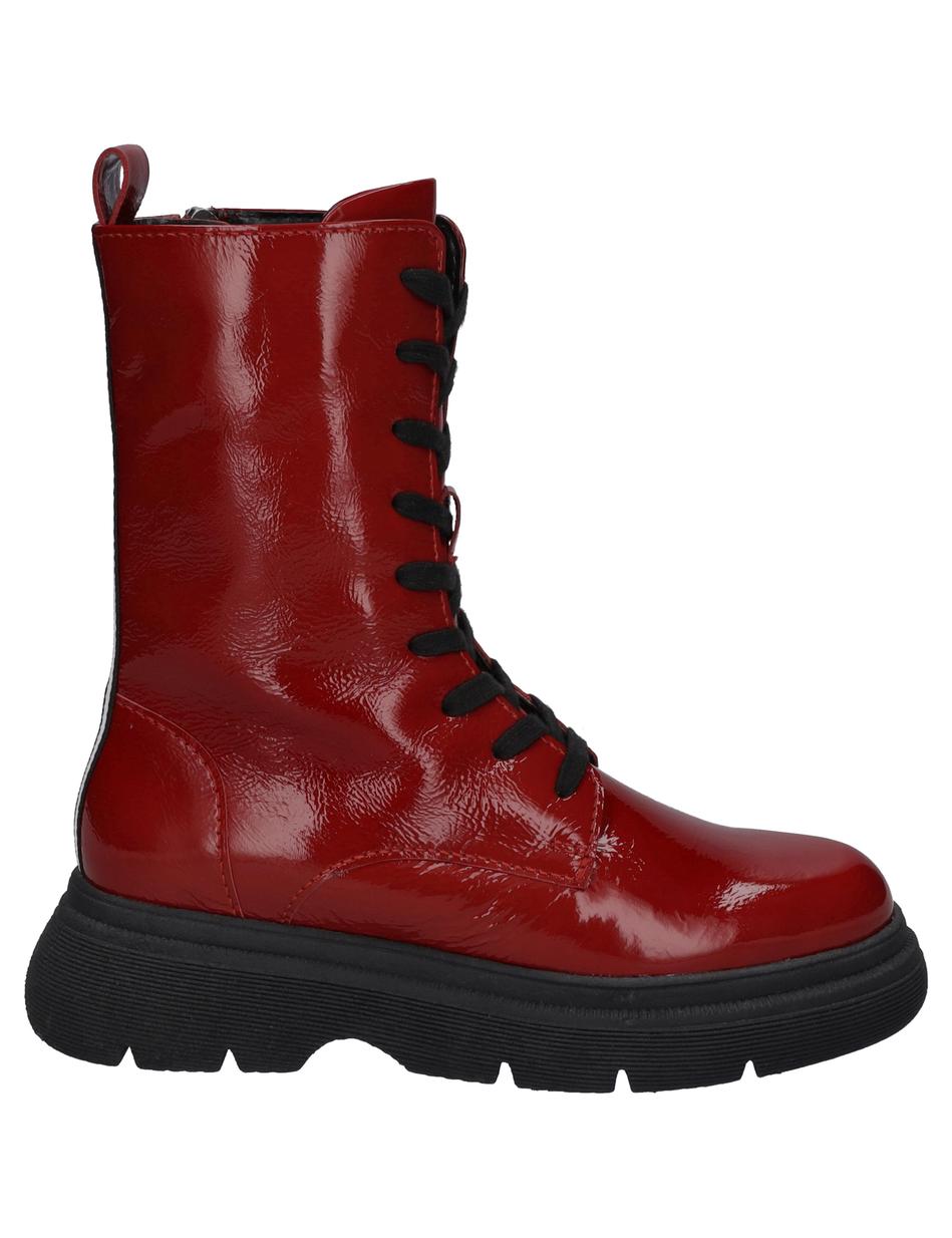 Stiefel Erba 07, rot-schwarz