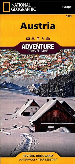 NATIONAL GEOGRAPHIC - 3319 AUSTRIA ECHELLE 1 415 000