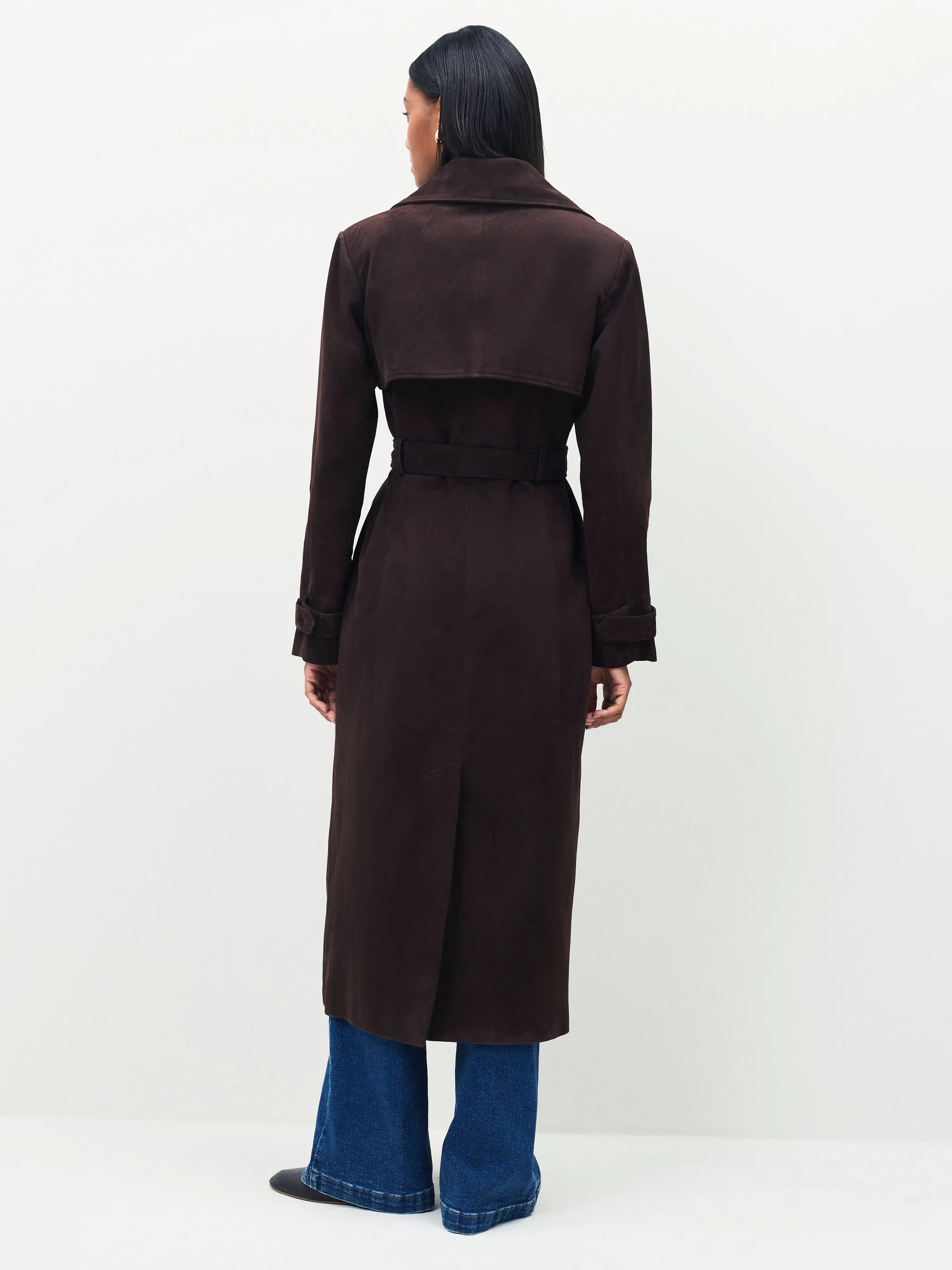 Urban Code Suede Trench Coat
