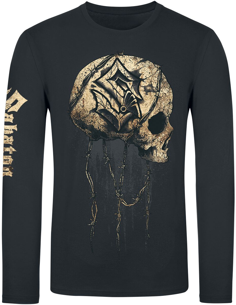 Barbed Wire Skull | Sabaton T-shirt manches longues