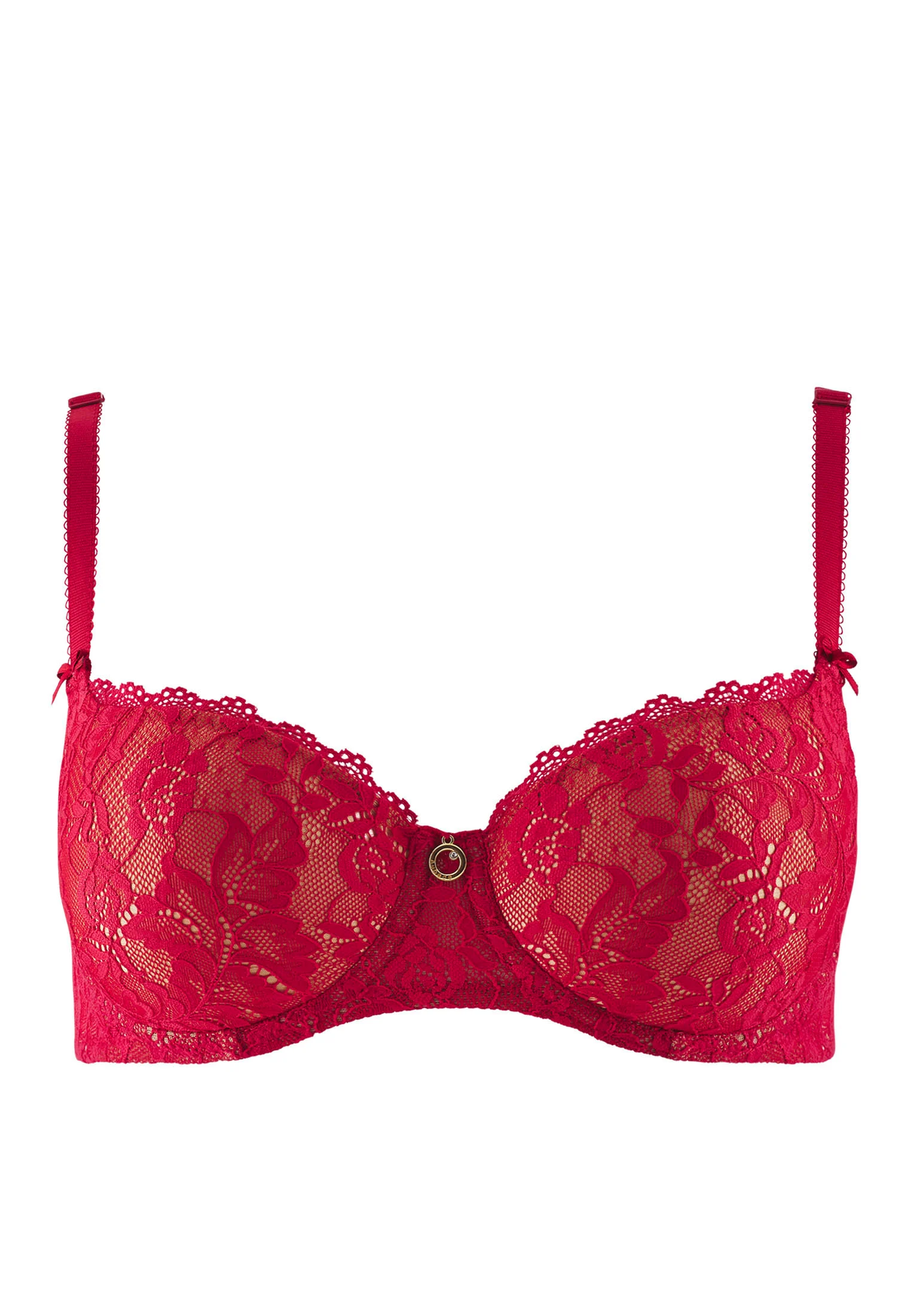 ROSESSENCE - Soutien-gorge corbeille coque confort | Rouge