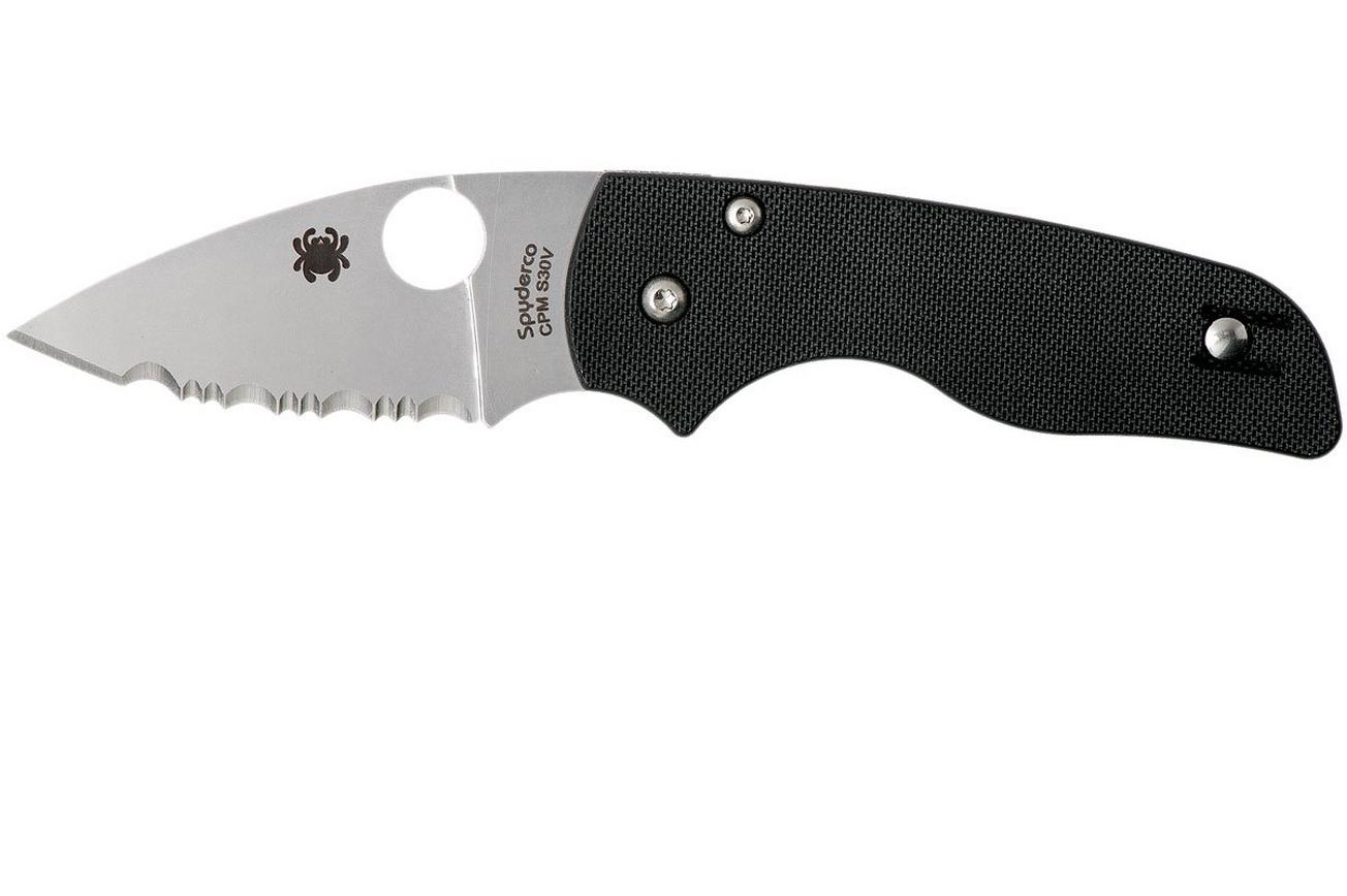 Spyderco Lil' Native Compression Lock C230GS serrated zakmes