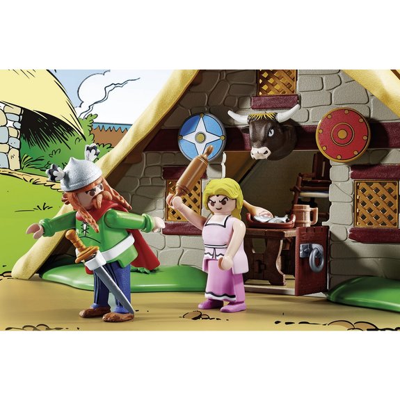 La hutte d'Abraracourcix Playmobil Astérix 70932