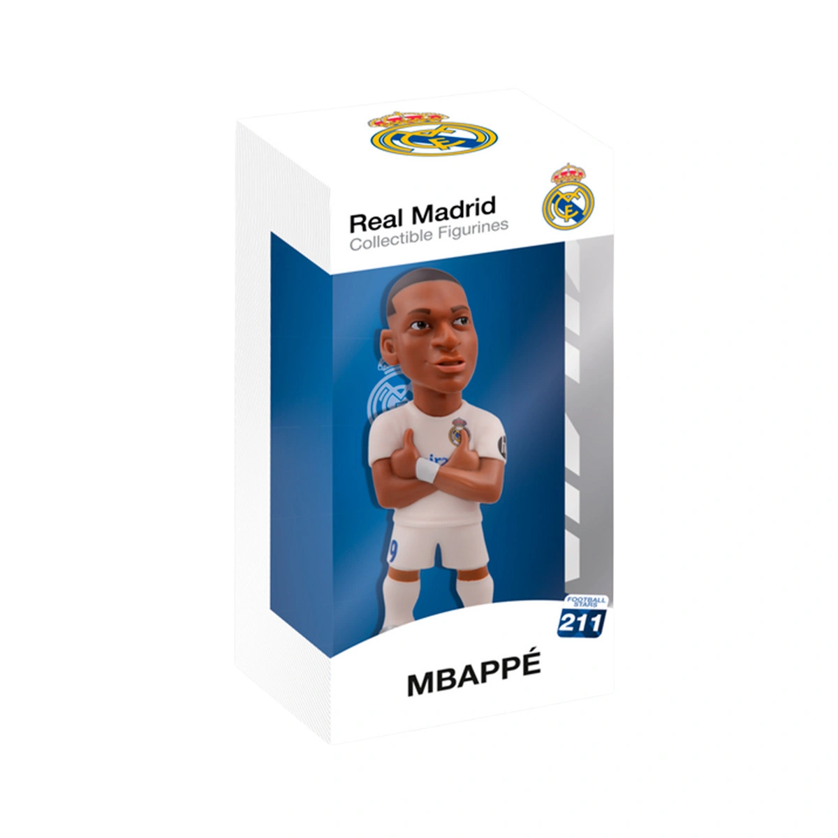 Boneco Minix Mbappé Real Madrid (12cm)