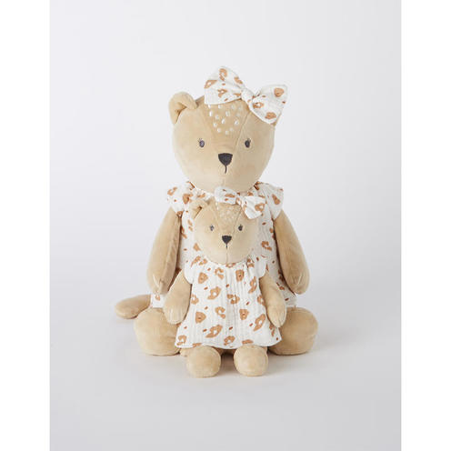 Peluche Medium 40 cm veloudoux Babou & Kendi - NOUKIE 'S