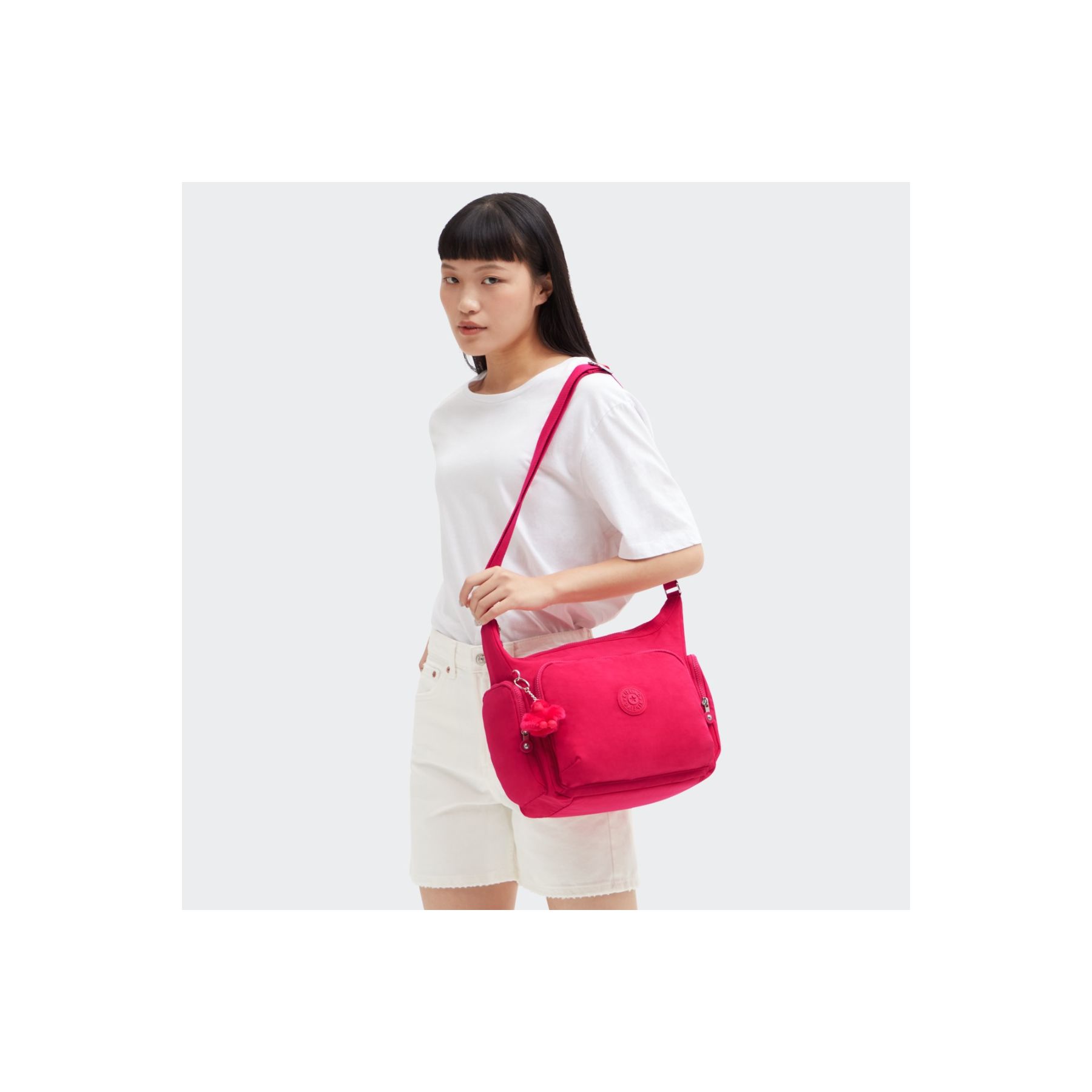 GABB Grand sac à bandoulière avec sangle réglable - Confetti Pink