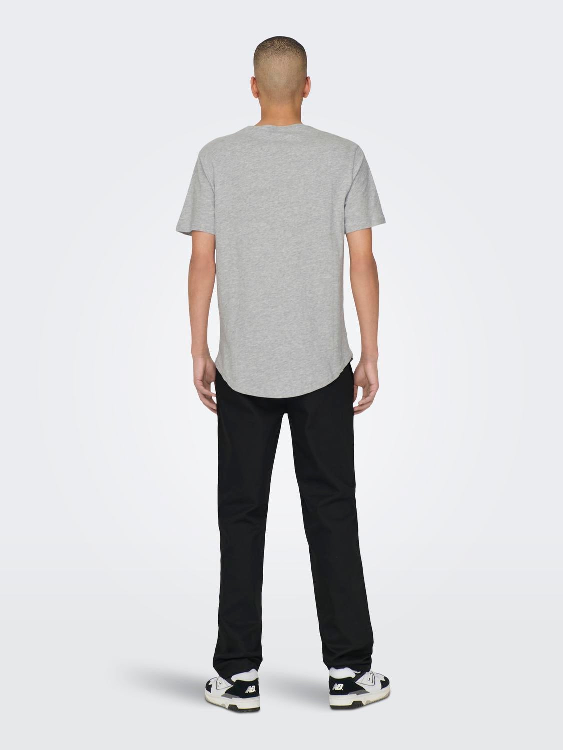 ONSMATT T-shirt Light Grey Melange
