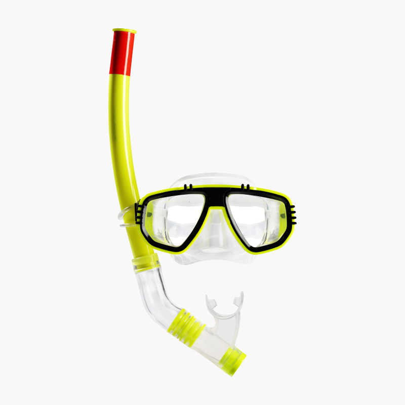 Maske- og snorkelsett, one size