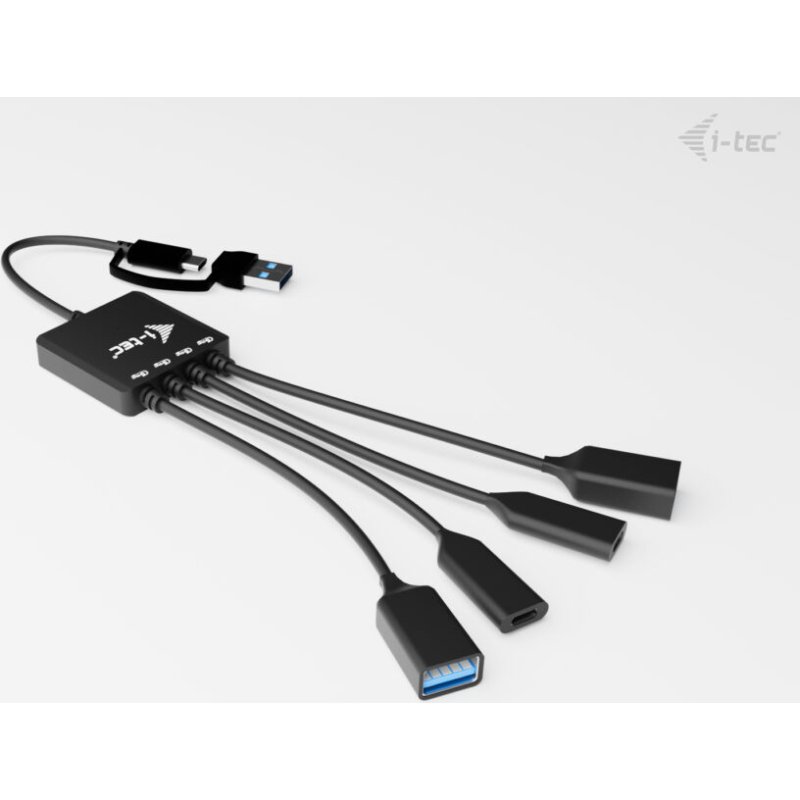 i-tec USB-C/USB-A Cable HUB 4 port (2x USB-C, 2x USB-A)