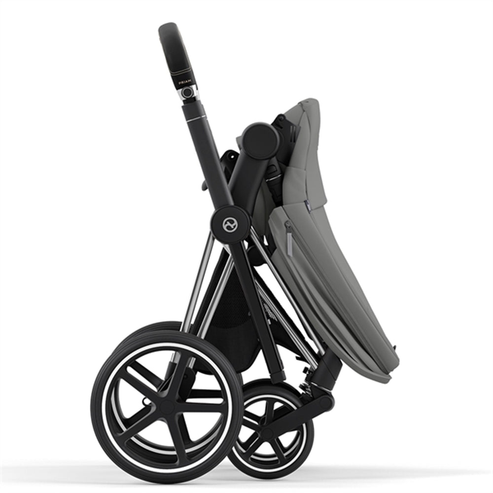 Køb Cybex PRIAM Stel inkl. Hård Sædedel Chrome Black