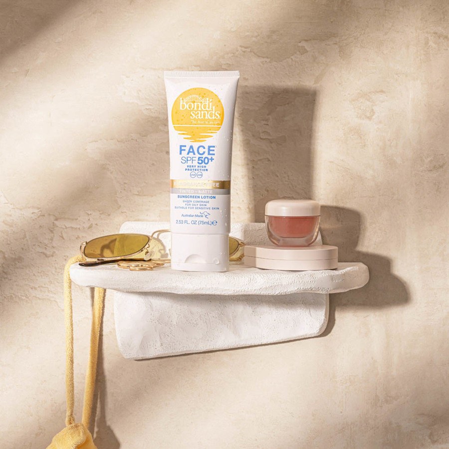 Bondi Sands Fragrance Free Matte Tinted Face Lotion SPF50+ 75ml