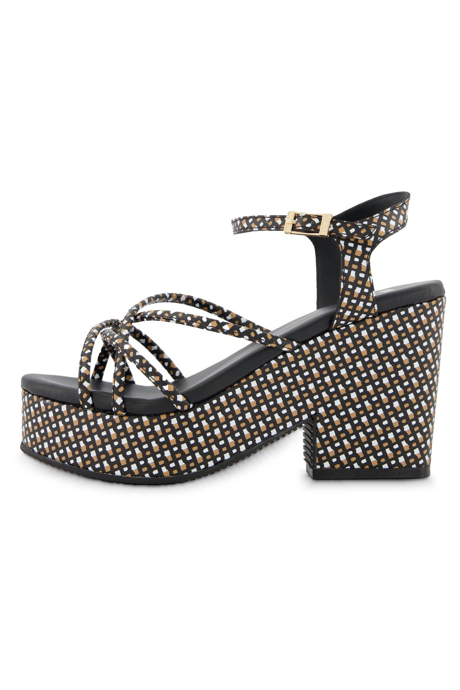BOSS| Damen Plateau-Sandale CATE WEDGE