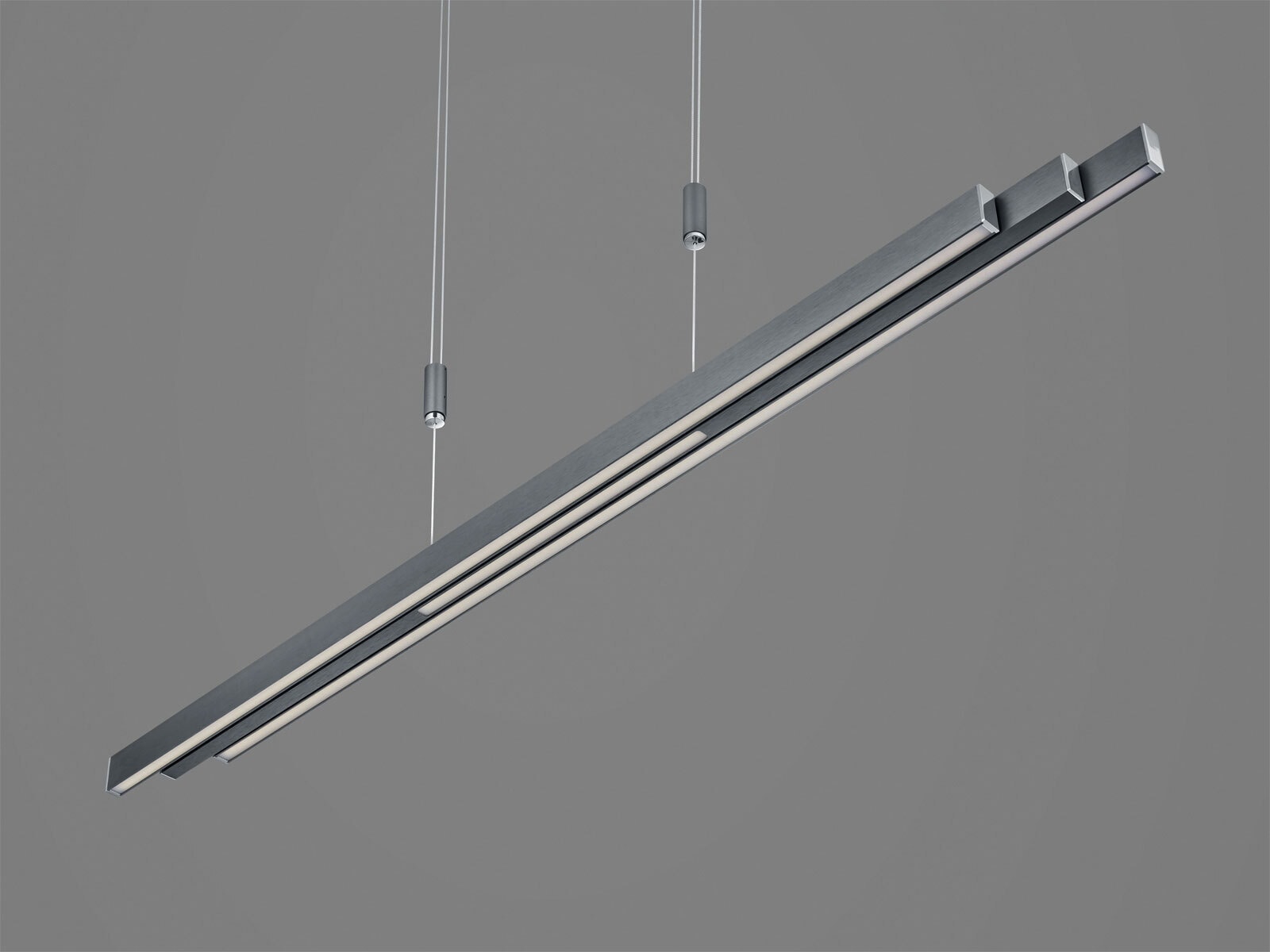 casaNOVA LED Balkenpendel LAETITIA 114-180 cm anthrazit