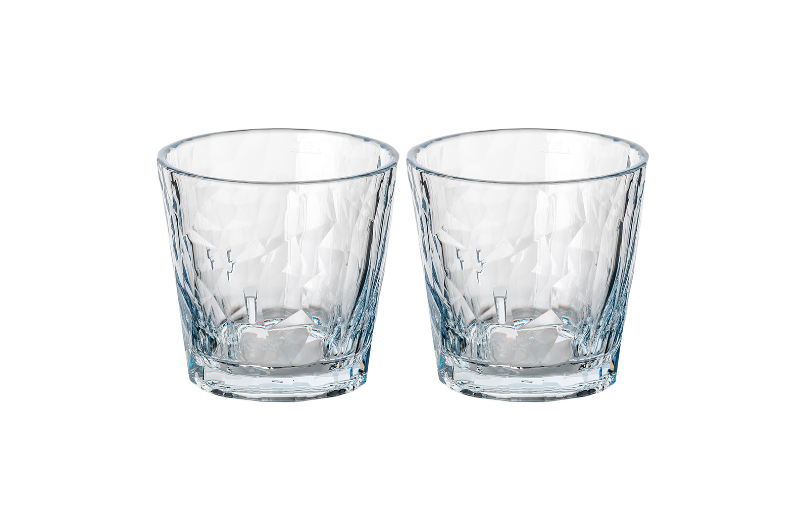 Koziol Club No. 22 Superglas Trinkglas 2er Set 250 ml